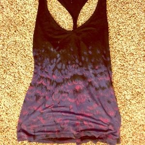 Dressy Black w| Purple/Pink Tank